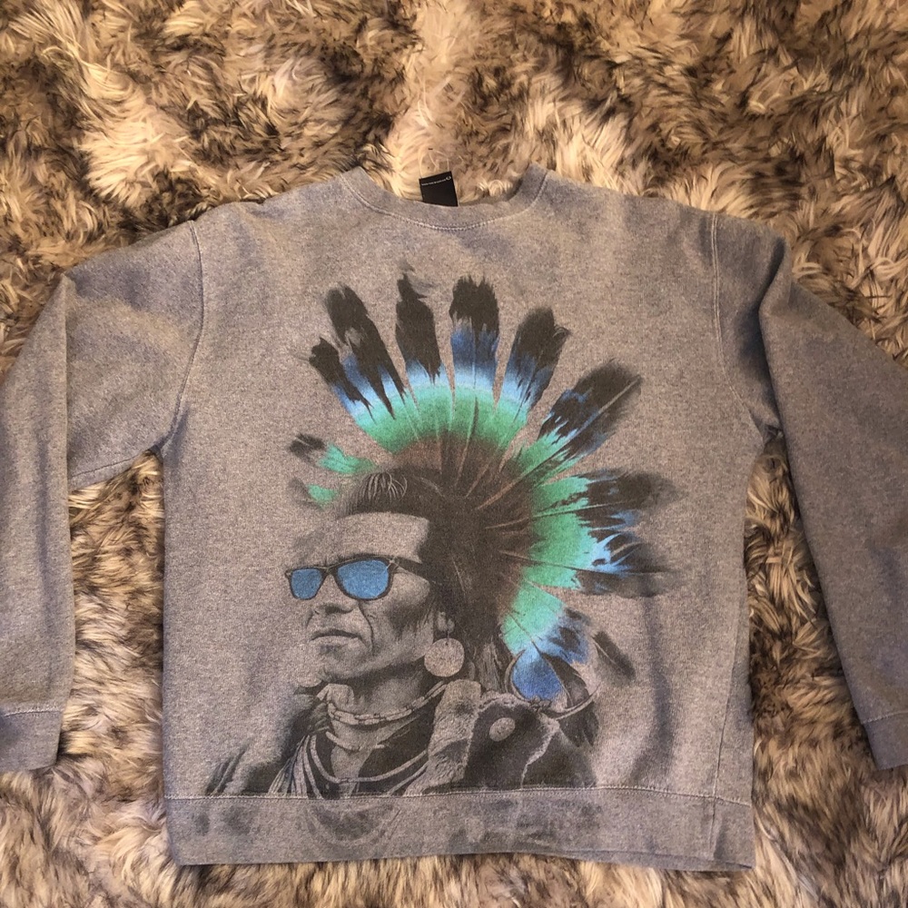 “Rook” Funky Native American Sweater